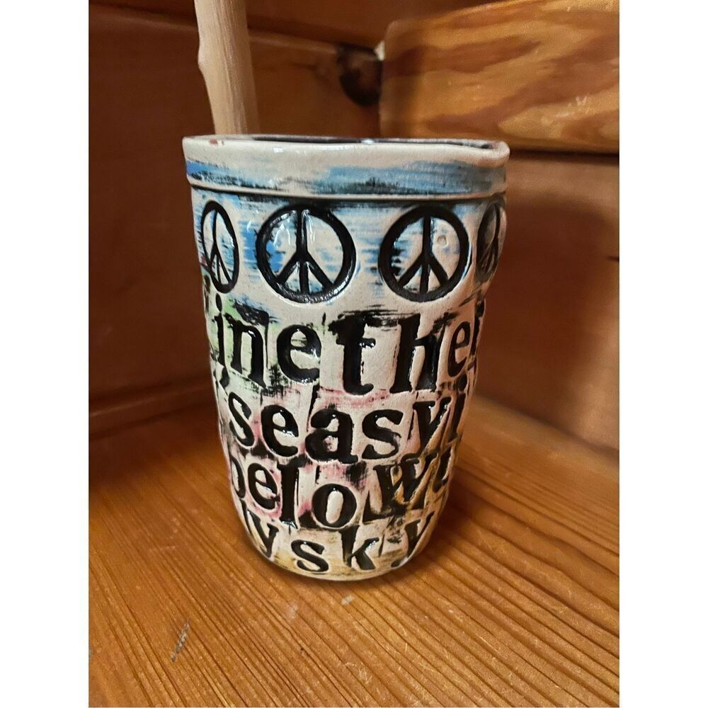 IMAGINE JOHN LENNON CERAMIC POTTERY